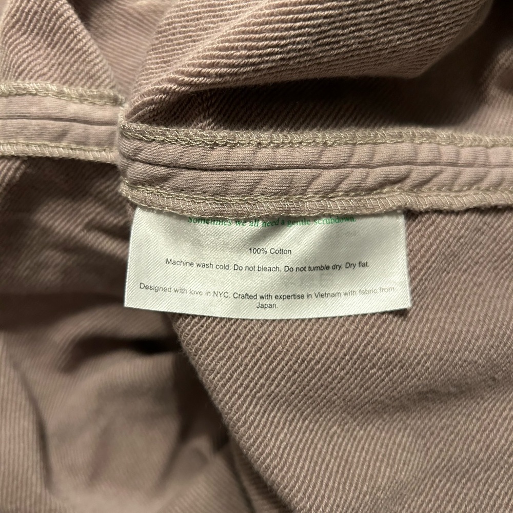 M.M. LaFleur The Harris Fine Terry Sweatshirt in Smokey Taupe Sz M - Picture 8 of 8